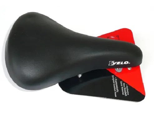 BMX Saddle Black (Inc clamp)