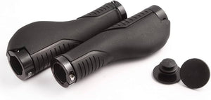 Dual Lock On Ergonomic C212 Grips Black