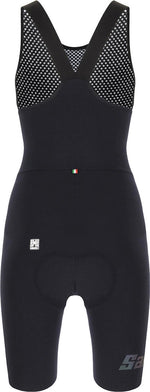 Unico Womens Bibshorts Medium Black