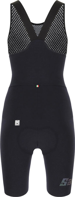 Unico Womens Bibshorts Medium Black