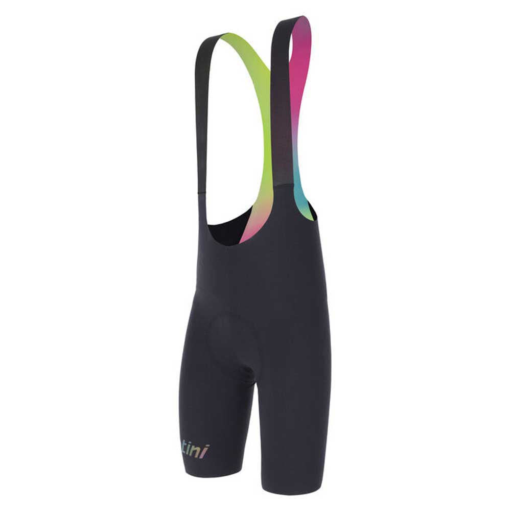 Unico Mens Bibshorts Black Medium