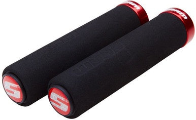 Contour Foam Locking Grips Black/Red